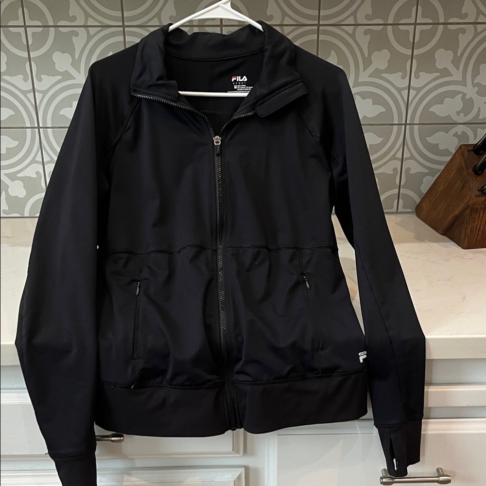 Fila Women's Black Workout Jacket